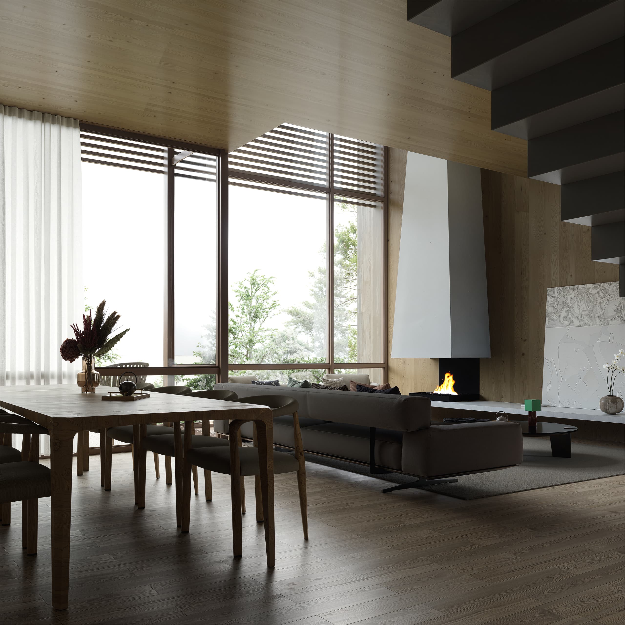 Architectural vision of Nanta Alta mountain villas